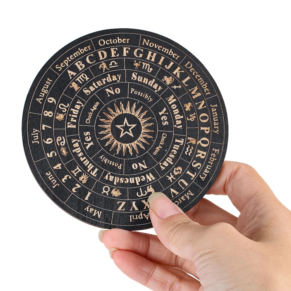 Planche à Pendule Étoile Noire - image du produit - .