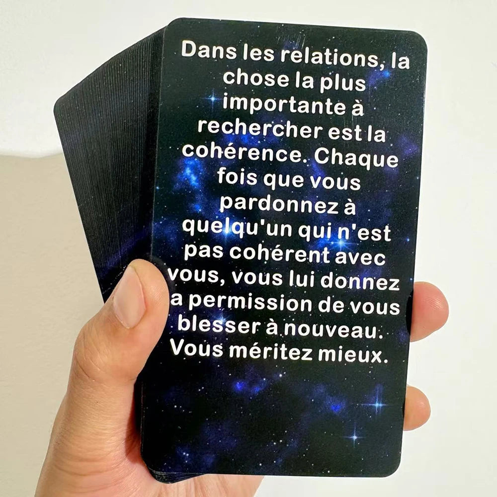 ✨ Cartes de Tarot "Contaminants Cosmiques" – Le Jeu Divinatoire - image du produit - .
