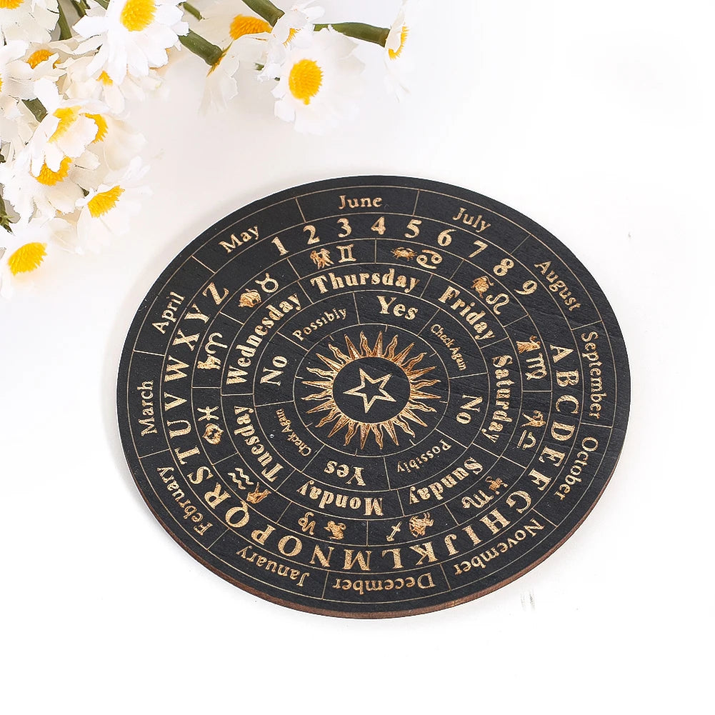 Planche à Pendule Étoile Noire - image du produit - .