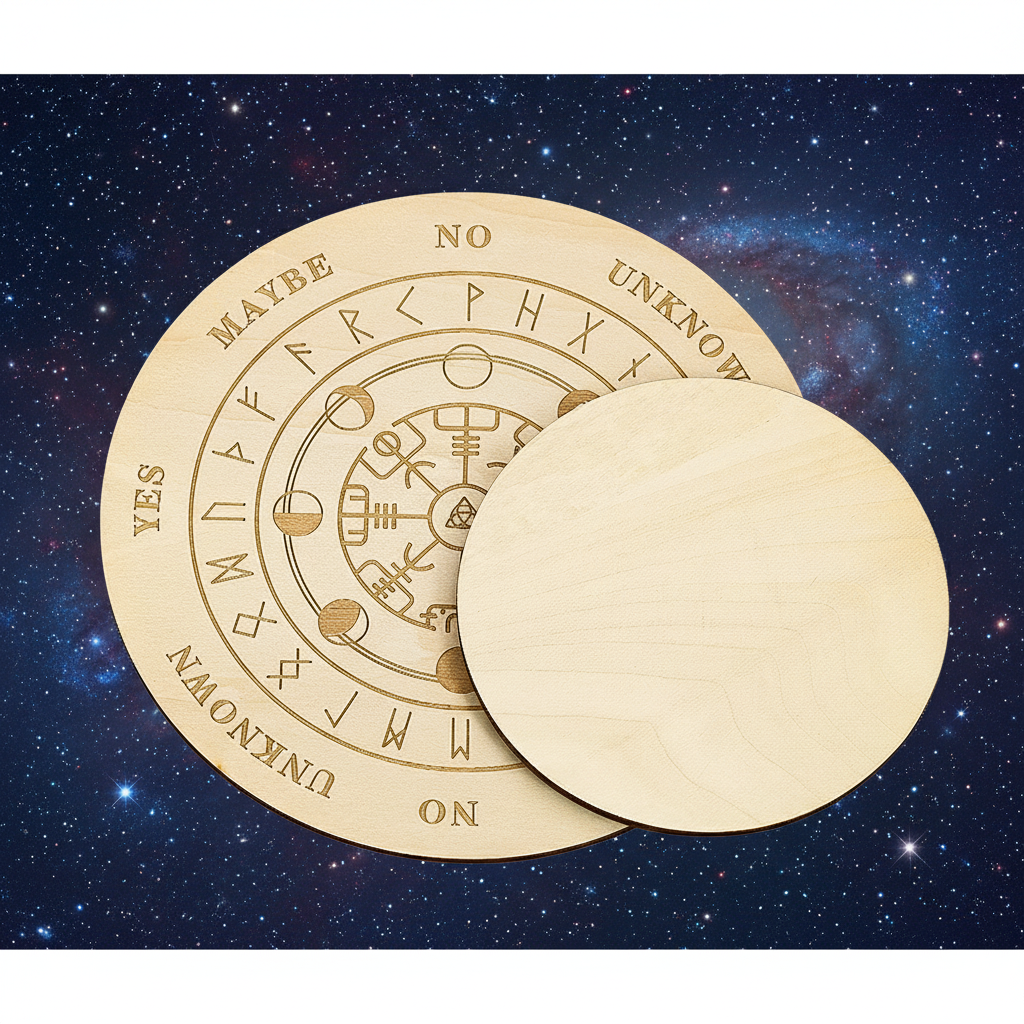 🌙 Planche de Radiesthésie Mystique - image du produit - .