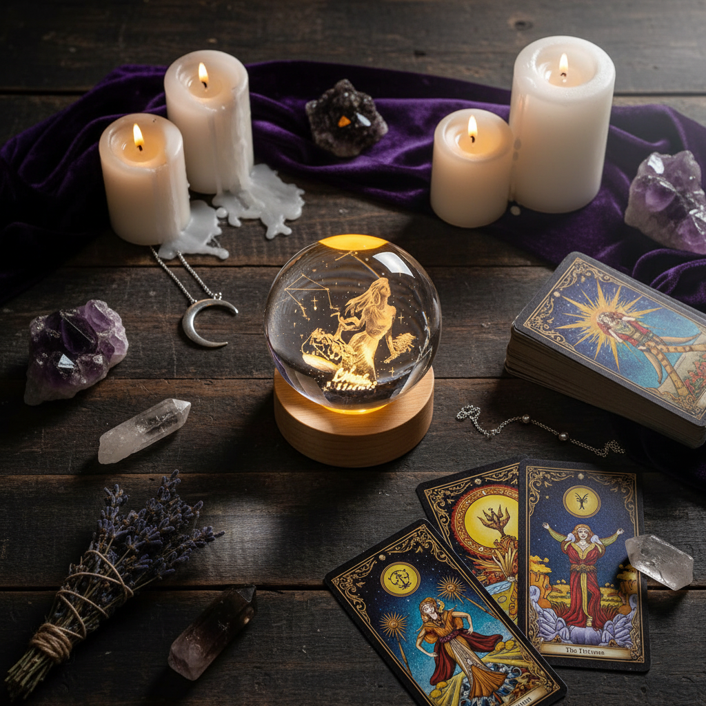 ✨ Sphère Lumineuse Zodiaque - image du produit - .