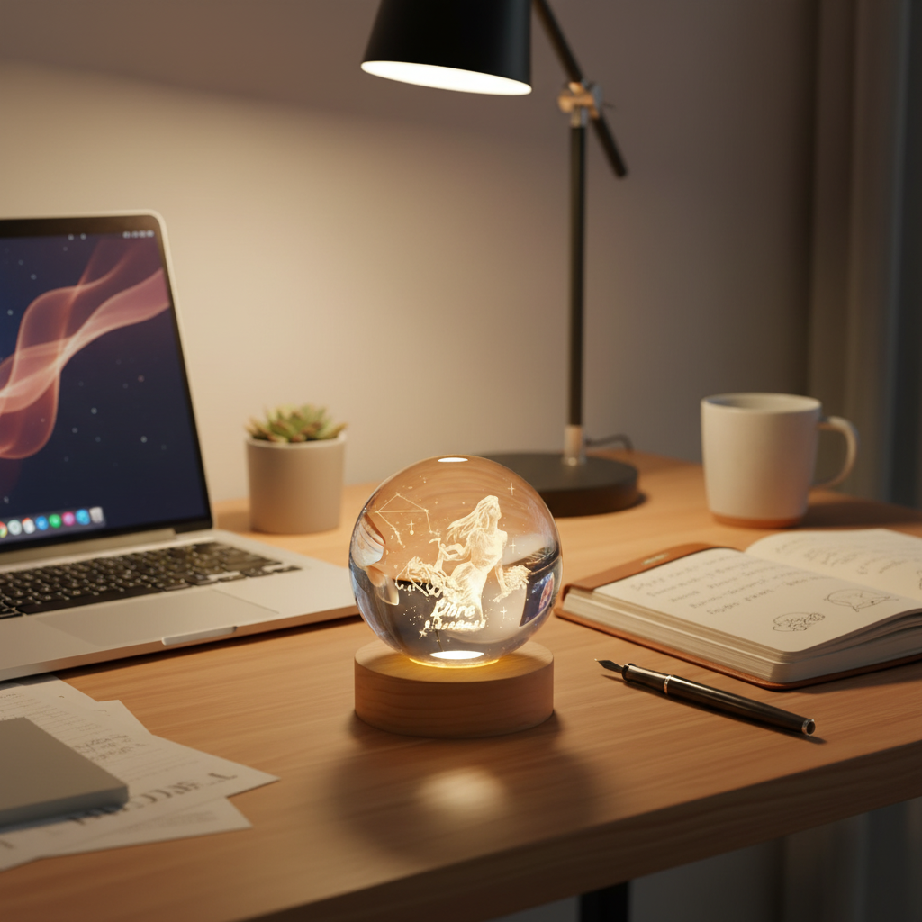 ✨ Sphère Lumineuse Zodiaque - image du produit - .