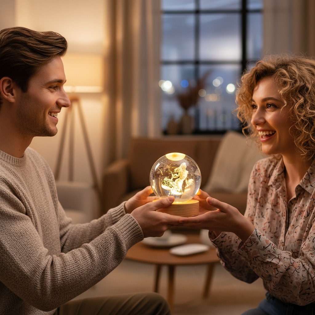 ✨ Sphère Lumineuse Zodiaque - image du produit - .